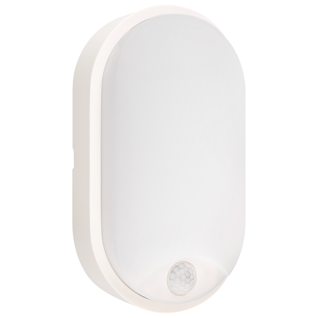 Century Italia Forma - plafond & opbouw wandverlichting - 12 x 6,3 x 21,2 cm - 14W LED incl. - met bewegingssensor - instelbare lichtkleur - IP54 - wit
