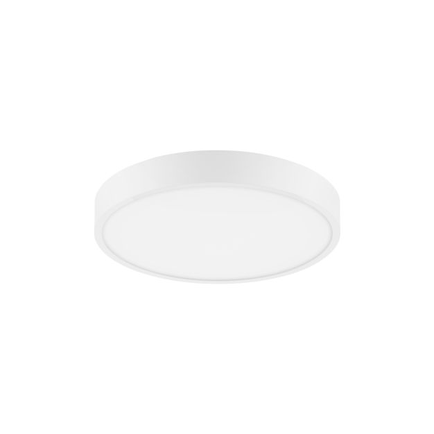Nova Luce Perfect Profile - plafondlamp op afstandsbediening (incl.) - Ø 40 x 10 cm - 20W dimbare LED incl. - 2700K-6000K - wit