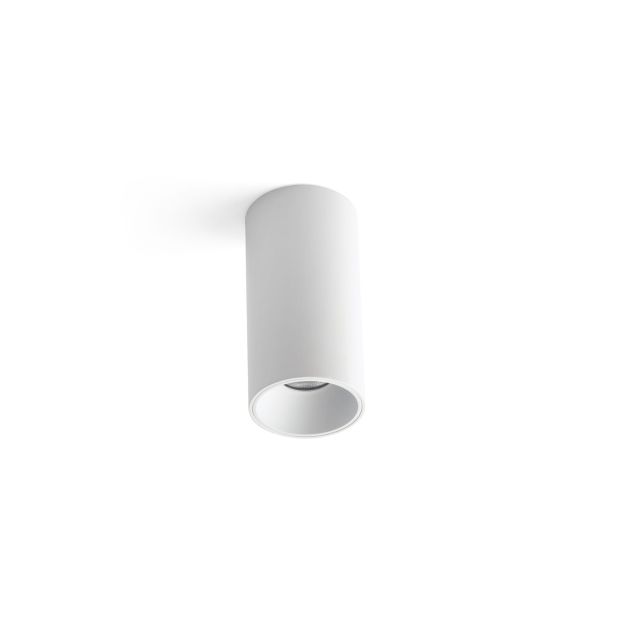 Faro Rol - opbouwspot - Ø 7,5 x 15,2 cm - 15W LED incl. - mat wit