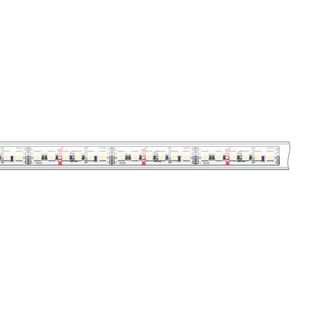 Klus LED strip - 1,67cm breed, 500cm lengte - 24Vdc - 19,2W LED per meter - 120 LEDs per meter - IP65 - RGB