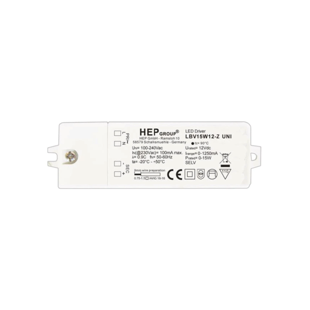 Faro LED driver - 24Vdc/230V - 15W
