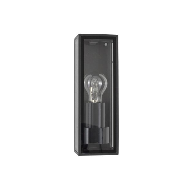Nova Luce Sorren - buiten wandverlichting - 8,6 x 9 x 25,8 cm - IP65 - antraciet