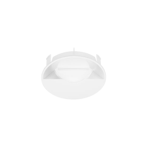 Nova Luce Wall Washer - cover voor inbouwspot met anti glare - wit