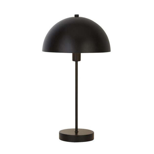 Searchlight Mushroom - tafellamp - Ø 25 x 46 cm - zwart