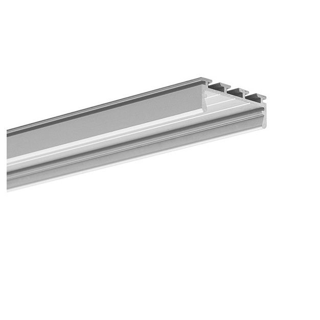 KLUS GIZA - profiel - 2,6 x 0,95 cm - geanodiseerd zilver