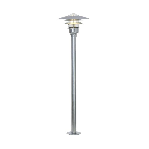 Nordlux Lønstrup - tuinpaal - Ø 32 x 116 cm - IP44 - gegalvaniseerd staal