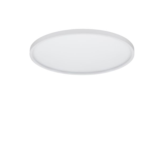 Nova Luce Chet - plafondlamp met afstandsbediening - Ø 58,3 x 6,5 cm - 49W dimbare LED incl. - zandwit