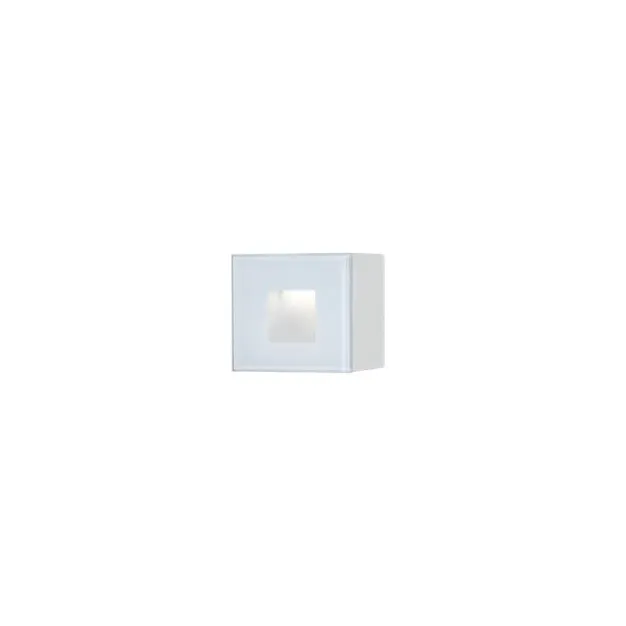 Konstsmide Chieri Small - buiten wandlamp - 8 x 5 x 8 cm - 1,5W LED incl. - IP54 - wit