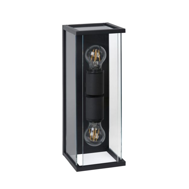 Lucide Claire - buiten wandverlichting - 14 x 14 x 40 cm - IP54 - antraciet