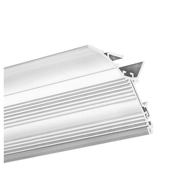 Klus LIT-L - profiel - 4,9 x 3,8 - aluminium