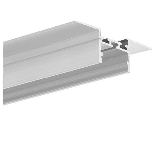 KLUS Giza-ll-t - inbouw LED profiel voor 16mm gipsplaat - 2,6 cm vensterbreedte - aluminium