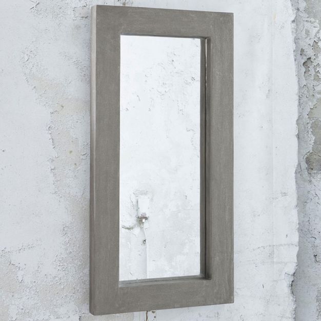 Vico Stuco - spiegel zonder verlichting - 100 x 50 x 8 cm - beton ciré
