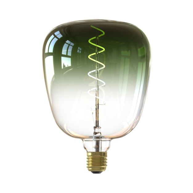 Calex Kiruna Vert Gradient LED lamp - Ø 14 x 20 cm - E27 - 5W dimbaar - 1800K