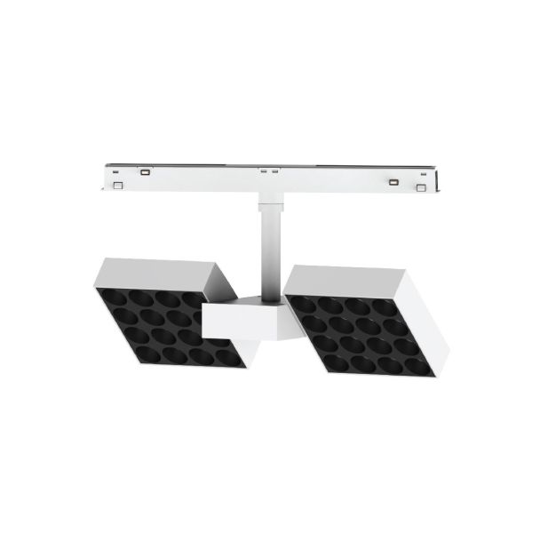 VK Lighting Eiva - magnetisch railsysteem - railspot - 21,4 x 7,8 x 2,4 cm - 20W LED incl. - DALI dimbaar - wit