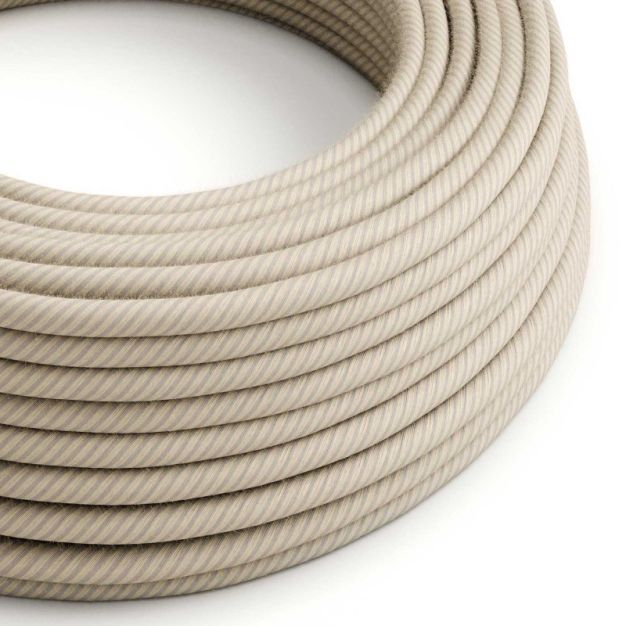 Creative Cables - textielsnoer - per 100 cm - katoen en linnen