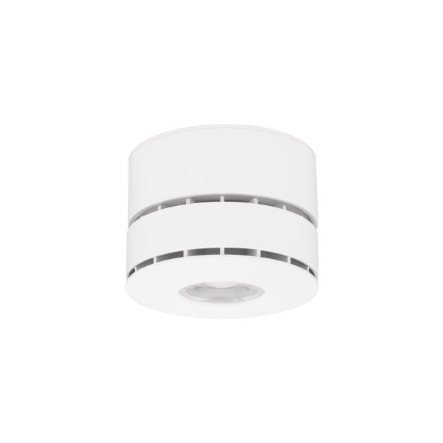 Nova Luce Lot - opbouwspot - Ø 10 x 7 cm - 15W LED incl. - wit