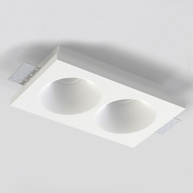 Projectlight Rome 2 - inbouwspot - 135 x 250 mm - 136 x 252 mm inbouwmaat - wit