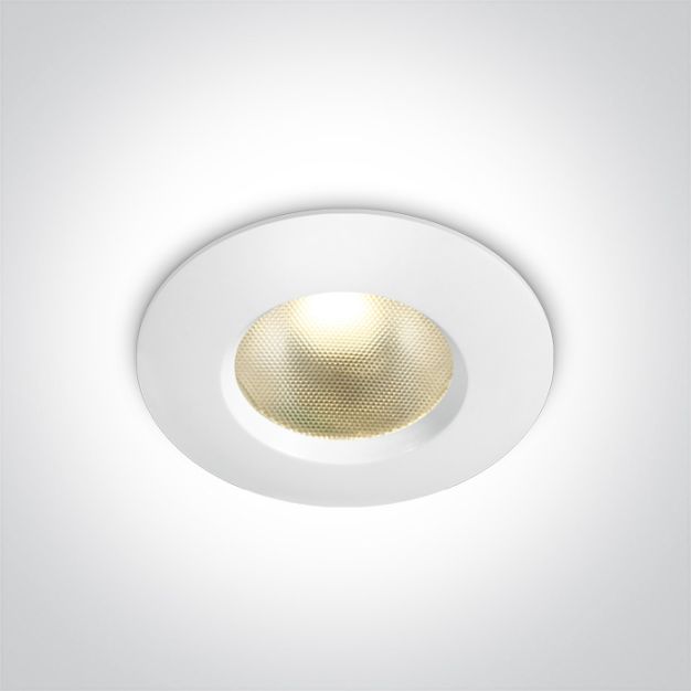 ONE Light IP65 CCT V - inbouwspot - Ø 85 mm, Ø 72 mm inbouwmaat - 7W dimbare LED incl. - IP65 - wit