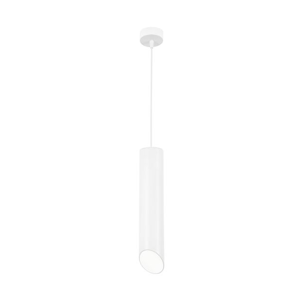 Nova Luce Pero - hanglamp - Ø 6 x 150 cm - wit