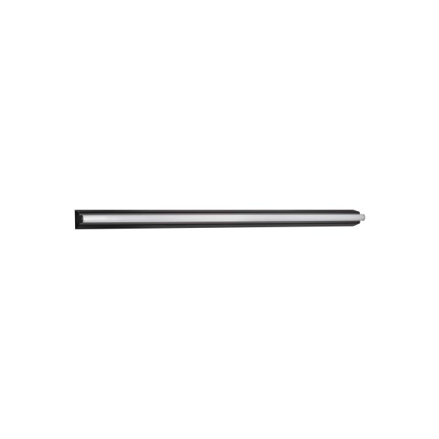Nova Luce Endo - wandlamp - 82 x 5,5 x 4,5 cm - 26W LED incl. - IP44 - zandzwart