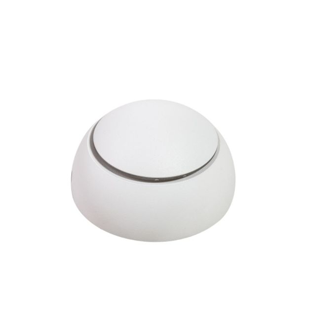 ETH Bug - wandlamp - 10,5 x 6 x 10,5 cm - 3W LED incl. - wit