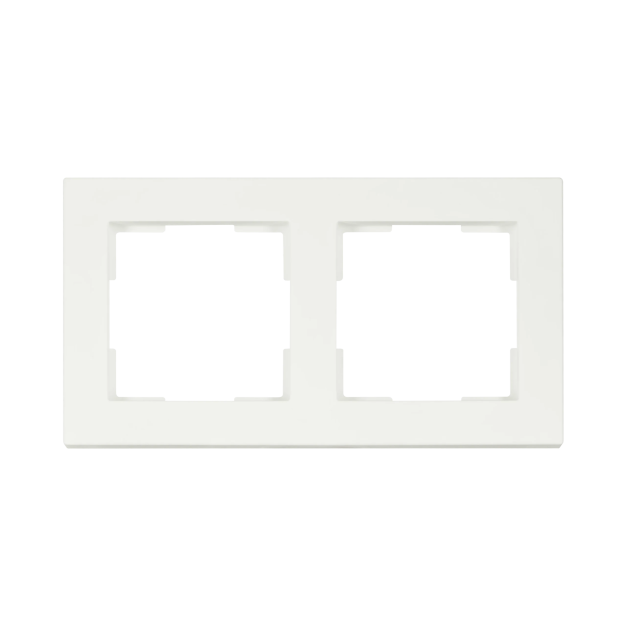Ion Industries V1 - dubbelvoudig afdekraam - mat wit