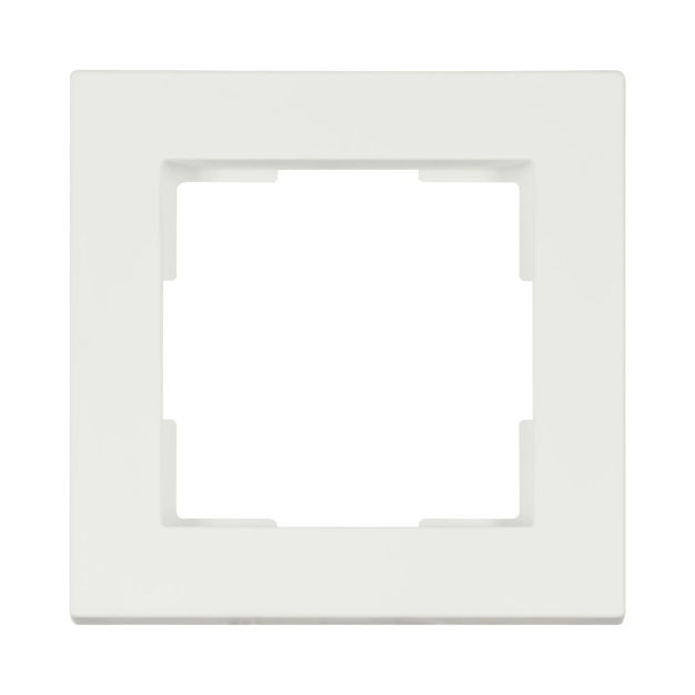 Ion Industries V1 - enkelvoudig afdekraam - mat wit