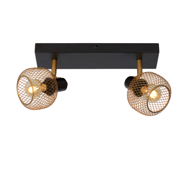 Lucide Maren - opbouwspot 2L - Ø 31 x 14,5 x 14 cm - Goud