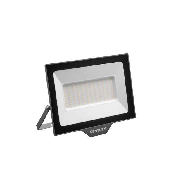 Century Italia Smile - verstraler - 27,5 x 2,9 x 23,8 cm - 100W LED incl. - 4000K - IP65 - zwart