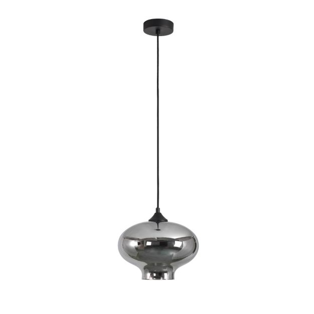 Artdelight Toronto - hanglamp - Ø 26,5 x 175 cm - titan