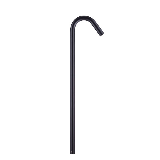 Nova Luce Gleam - tuinpaal - 20 x 80 x 3 cm - 5W LED incl. - IP65 - donker antraciet