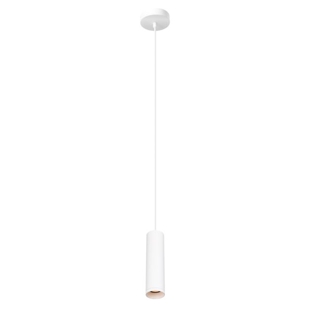 Artdelight Milano - hanglamp - Ø 6,6 x 175 cm - wit