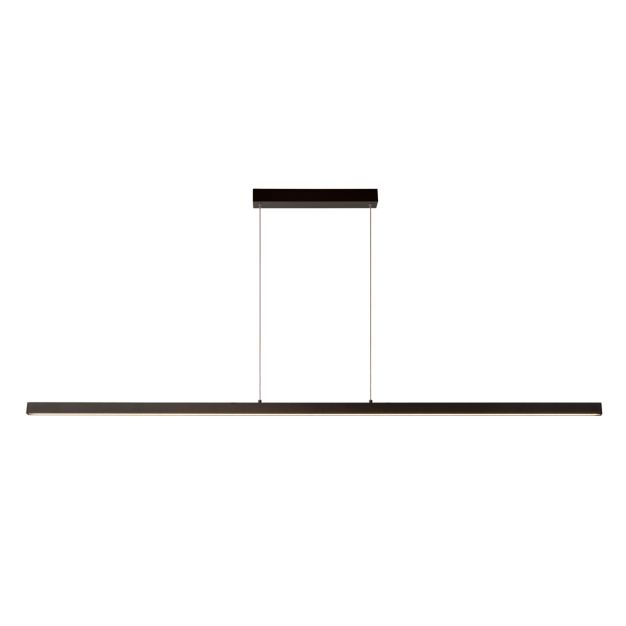 Artdelight Kondora - hanglamp - 2 x 147,7 cm x 200 cm - 36W dimbare led 2700K/3000K incl. - zwart