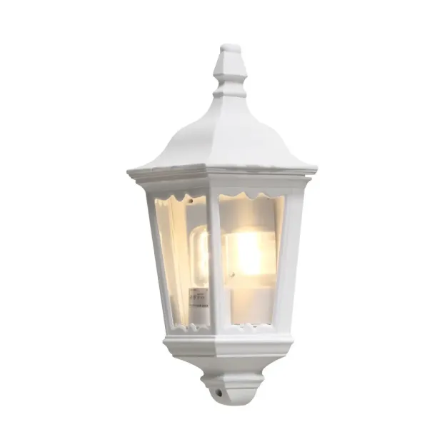 Konstsmide Firenze - buiten wandlamp -  25 x 15 x 44,5 cm - IP43 - mat wit