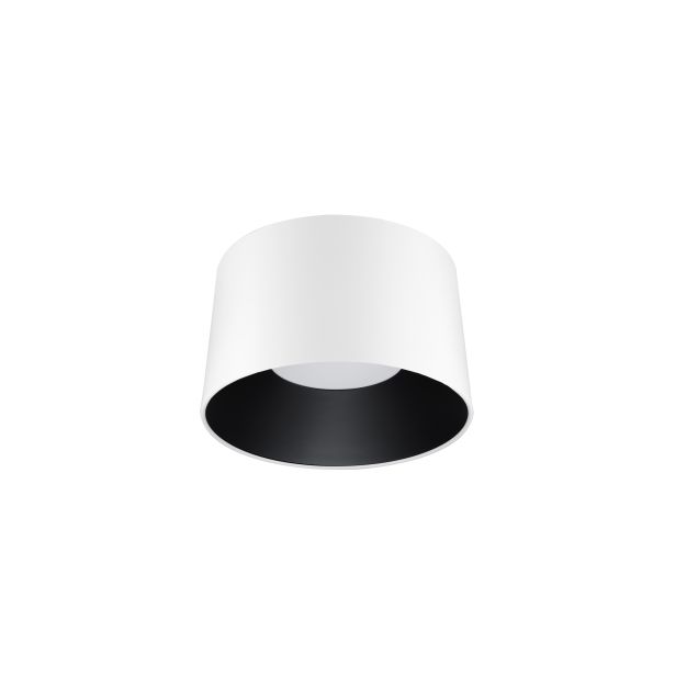 Nova Luce Atil - plafondlamp - Ø 50 x 30 cm - 35W LED incl. - zandwit en zwart