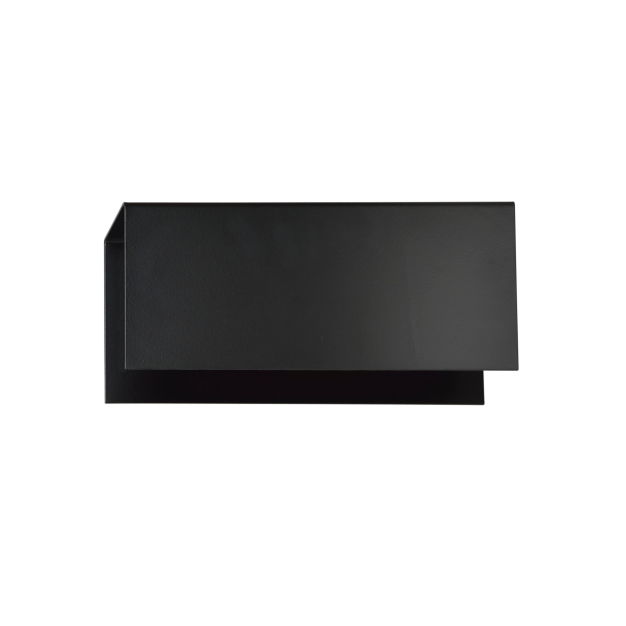 Emibig Tolos - wandverlichting - 24 x 10 cm - zwart