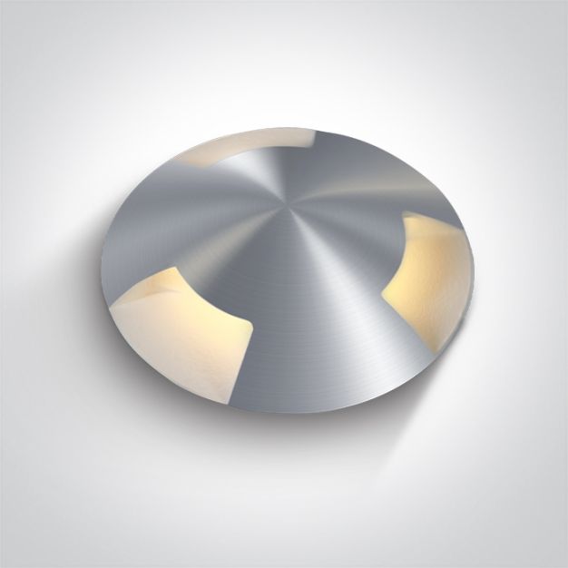 ONE Light Inground Midi Series - grondspot voor buiten - Ø 56 mm - 3W LED incl. - IP67 - aluminium
