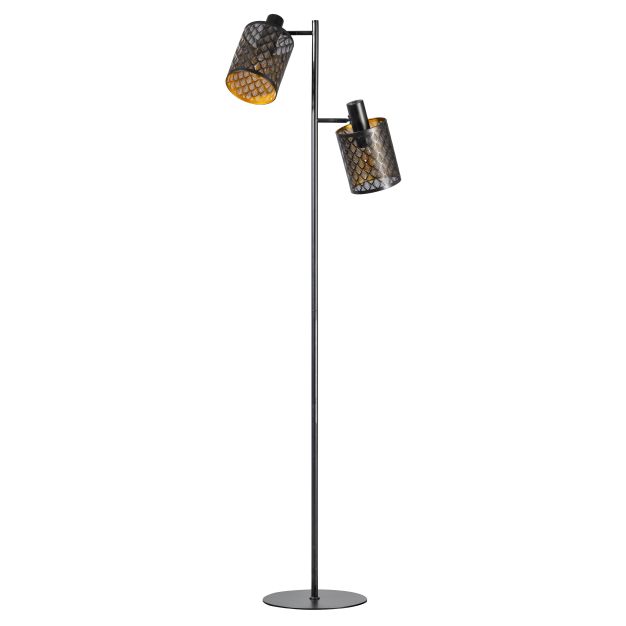 ETH Laser - vloerlamp - Ø 15 x 30 x 166 cm -  zwart