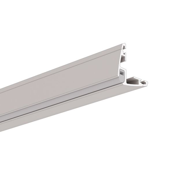 Klus Roger - hoek ledprofiel - 3,1 x 3,1 cm - geanodiseerd zilver