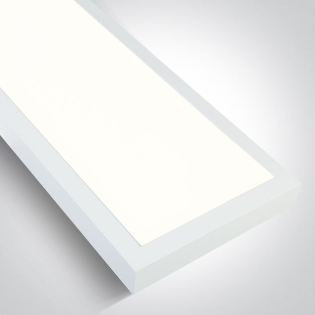 ONE Light UGR19 Backlit - plafondlamp - 150 x 15 x 4,2 cm - 40W LED incl. - wit