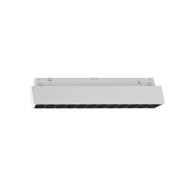 VK Lighting Eiva - magnetisch railsysteem - railbalk - 22,2 x 2,15 x 4,7 cm - 12W LED incl. - DALI dimbaar - wit