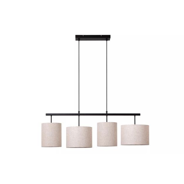 Lucide Maya - hanglamp - 107 x 26 x 175 cm - beige