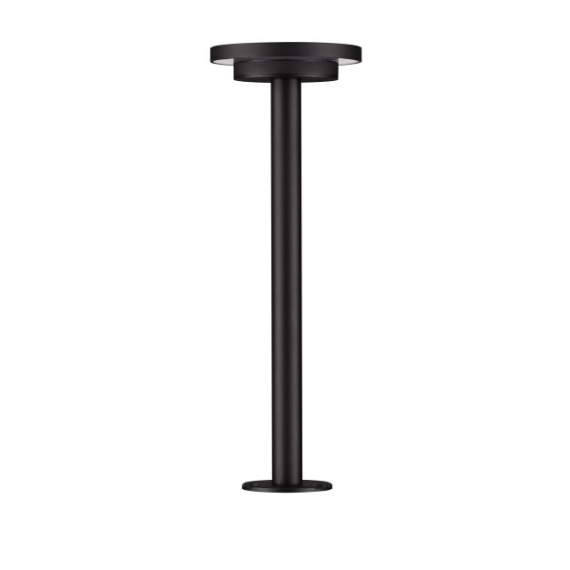 Nova Luce Nitro - tuinpaal - Ø 15 x 43,7 cm - 12W LED incl. - IP65 - zandzwart