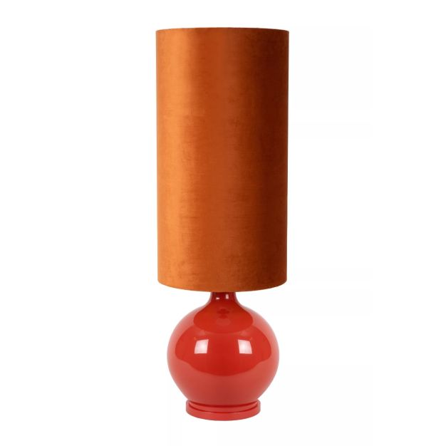 Lucide Esterad - vloerlamp - Ø 34 x 100 cm - oranje