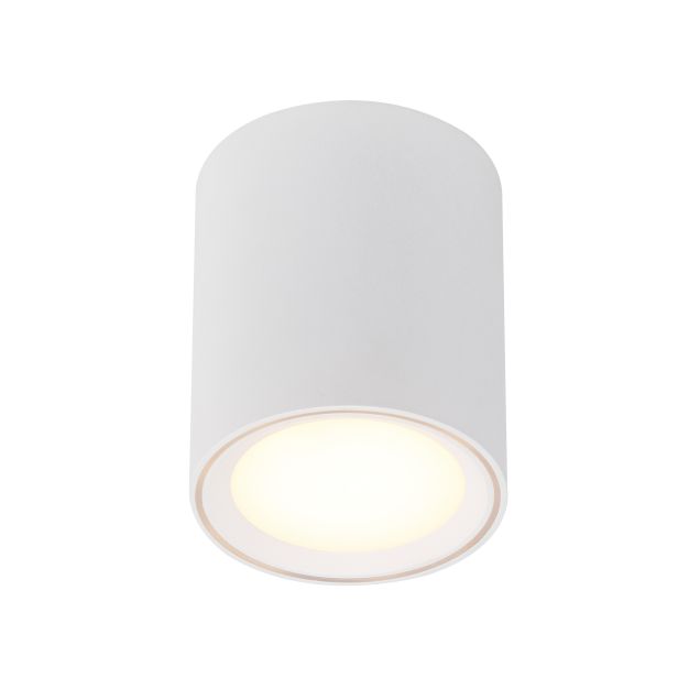 Nordlux Fallon Long - opbouwspot 1L - Ø 10 cm - 4 stappen Moodmaker functie - 5,5W dimbare LED incl. - wit