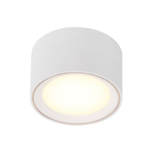 Nordlux Fallon - opbouwspot 1L - Ø 10 cm - 4 stappen Moodmaker functie - 5,5W dimbare LED incl. - wit