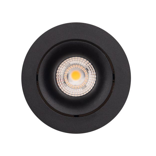 Maxlight Bellatrix Tilted voor H0112 - inbouwspot 1L - Ø 105 mm, Ø 90 mm inbouwmaat - zwart