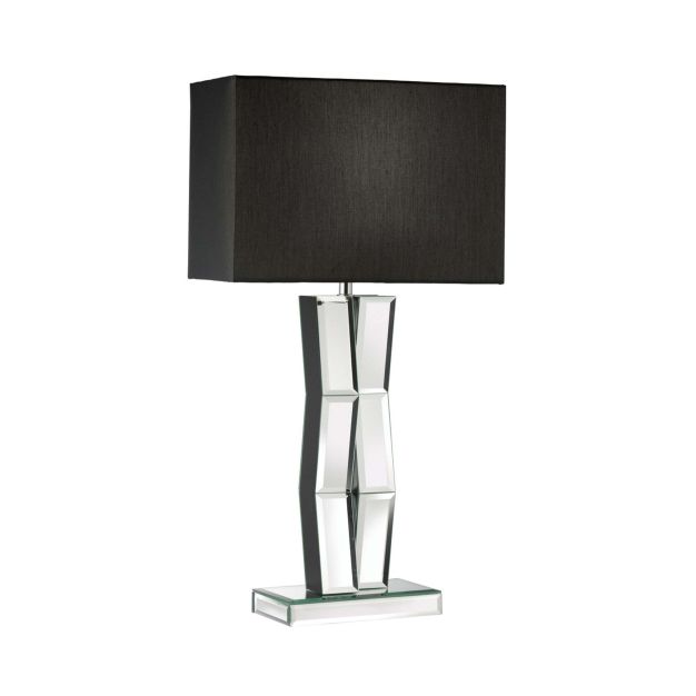 Searchlight Mirror - tafellamp - 32 x 60 cm - zwart
