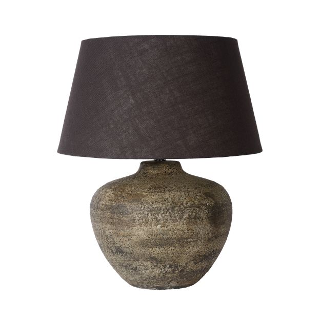 Lucide Ramses - tafellamp - 48 cm - roest bruin