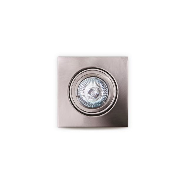 Maxlight - inbouwspot - 95 x 95 mm, Ø 80 mm inbouwmaat - chroom